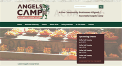 Desktop Screenshot of angelscampbusiness.com
